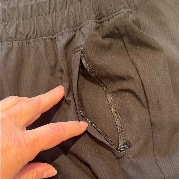 Women's FLX High-Waisted Paperbag-Waist Joggers Black Size XL - Picture 6 of 11